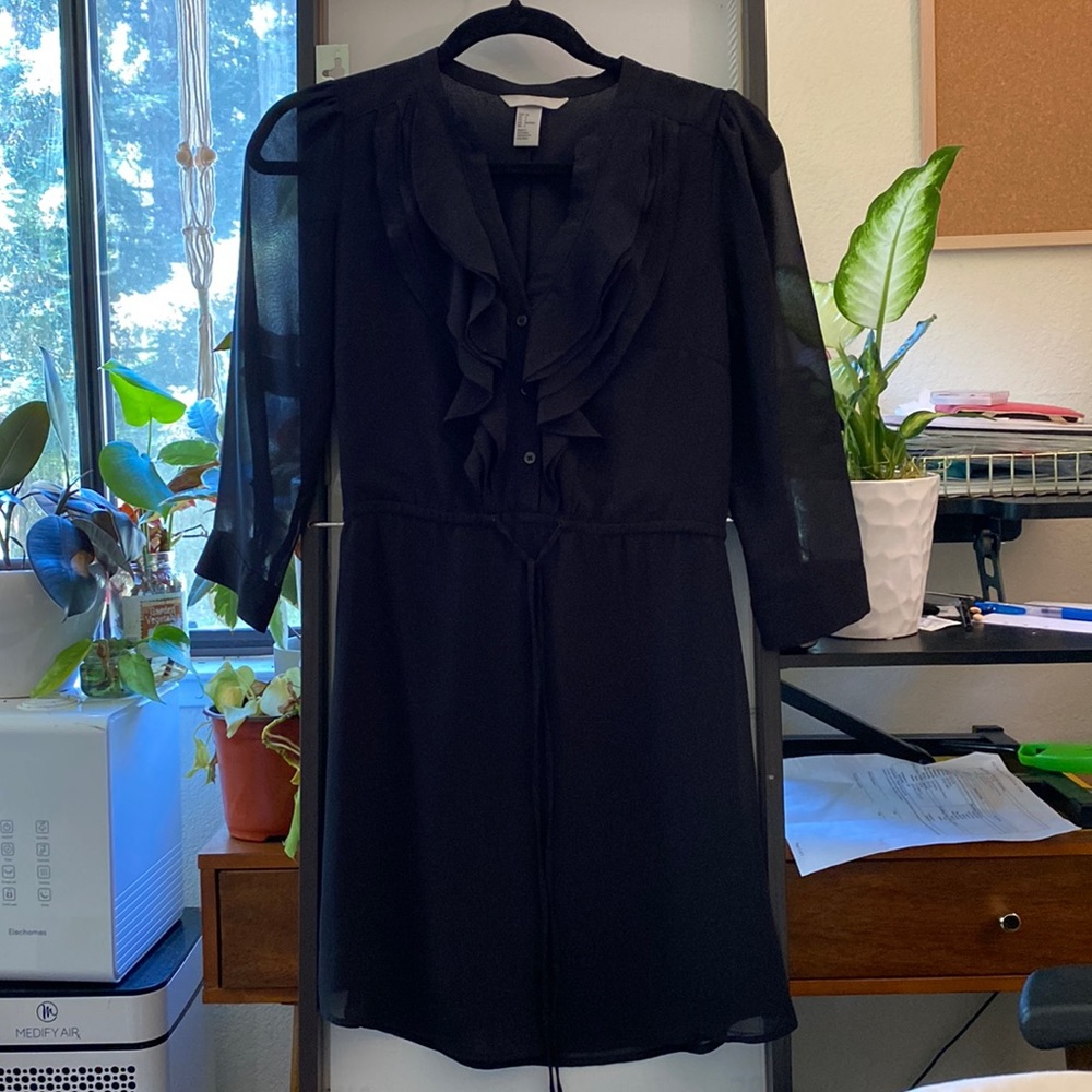H&M black dress